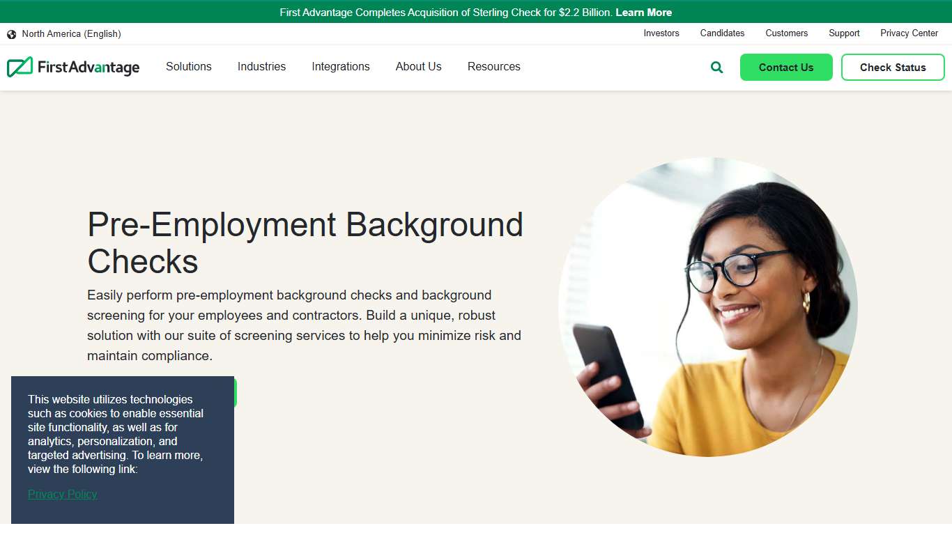 Employment Background Checks & Screenings | First Advantage