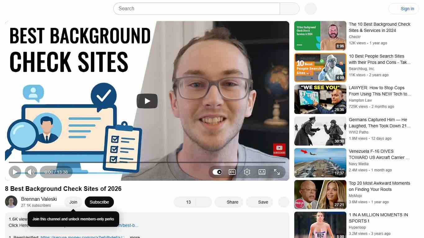 8 Best Background Check Sites of 2026 - YouTube